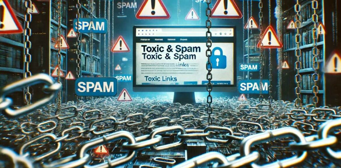 cosa fare in caso di link spam e tossici