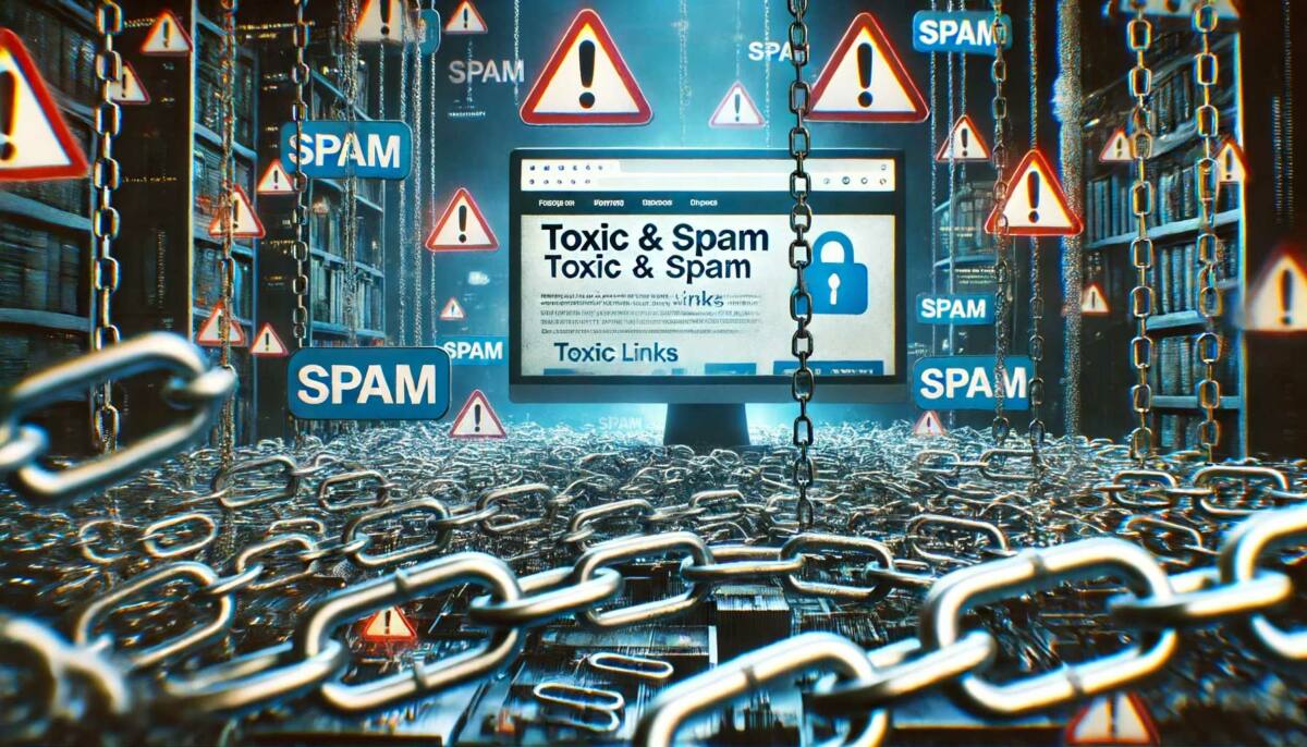 cosa fare in caso di link spam e tossici