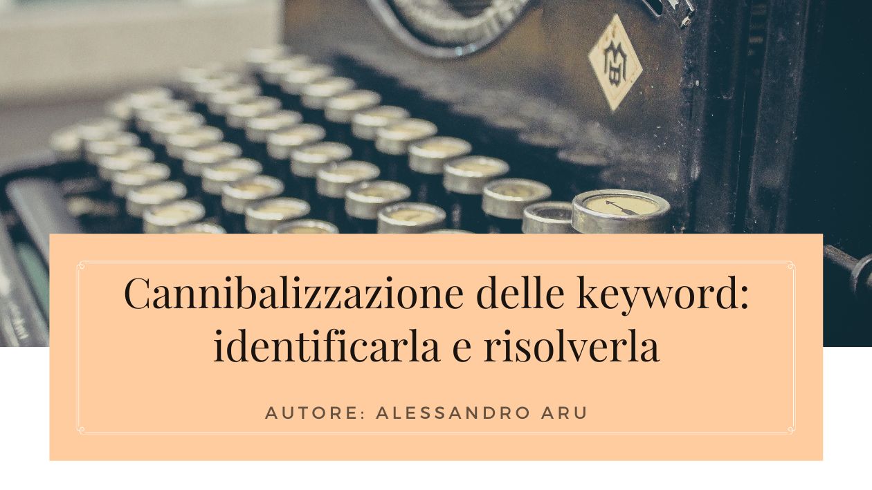 SEO cannibalizzazione keyword